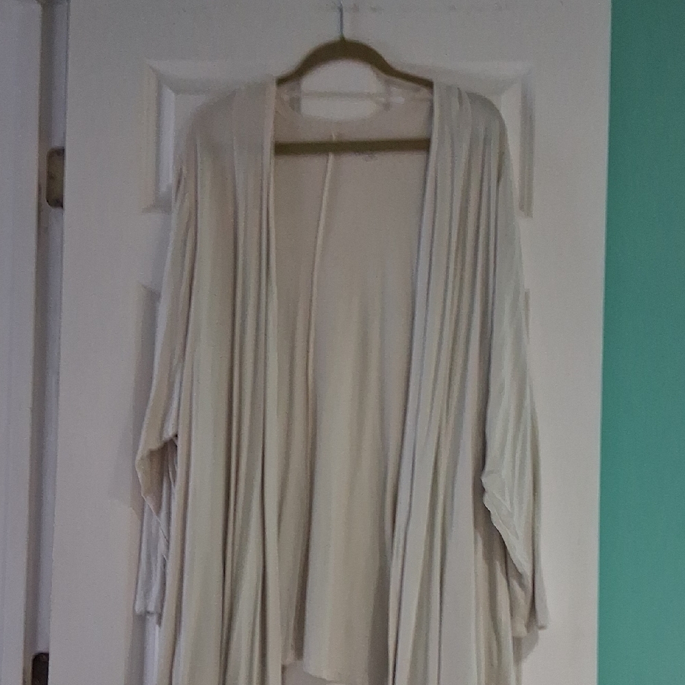 Lane Bryant Cream Women's Cardigan